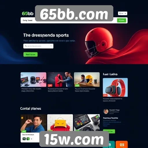 Novo design do site 65bb.com melhora a experiência do usuário